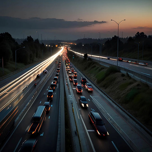 제2경인고속도로 교통상황