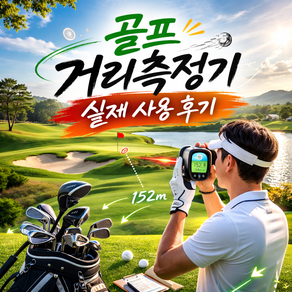 골프 거리측정기 없으면 손해일까? 실제 사용 후기 공개