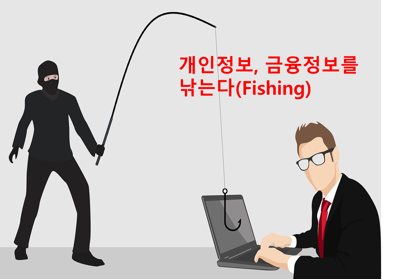 개인정보, 금융정보를 낚는다. (피싱)