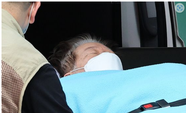 단식중인 이재명 민주당 대표