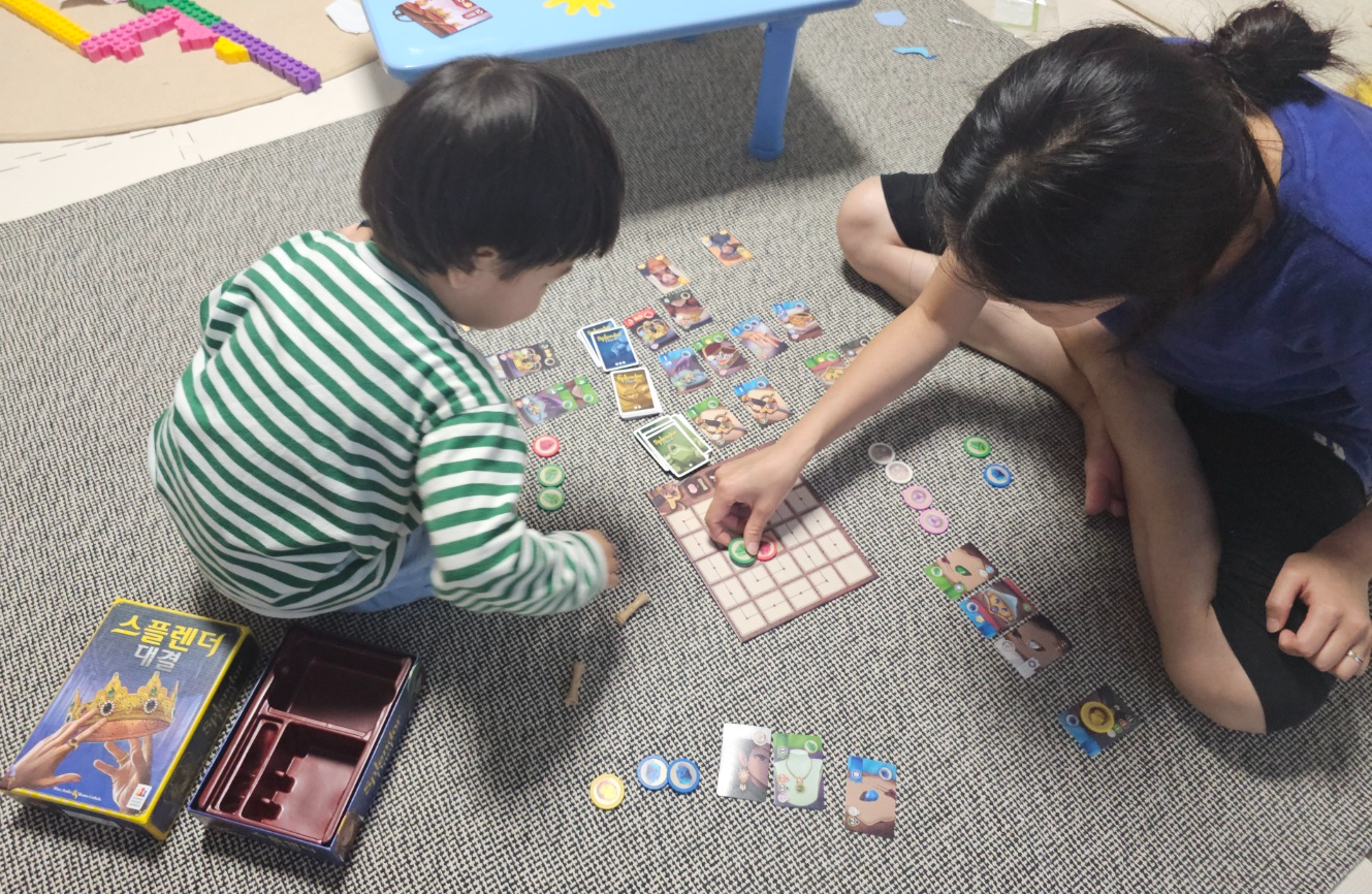 스플렌더 2인용 보드게임