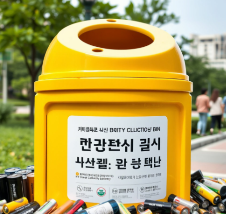 폐배터리수거함그림