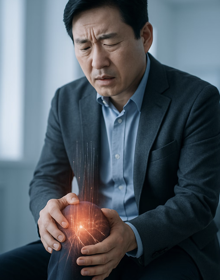 통증의 볼륨을 낮추는 똑똑한 스위치