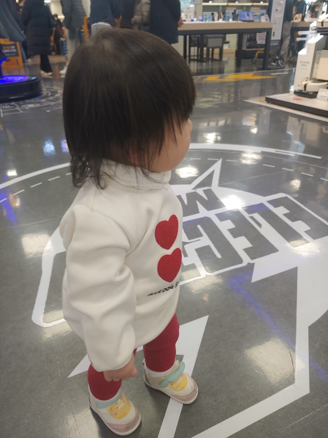 블루독베이비 상하복 슈민이 착용샷1