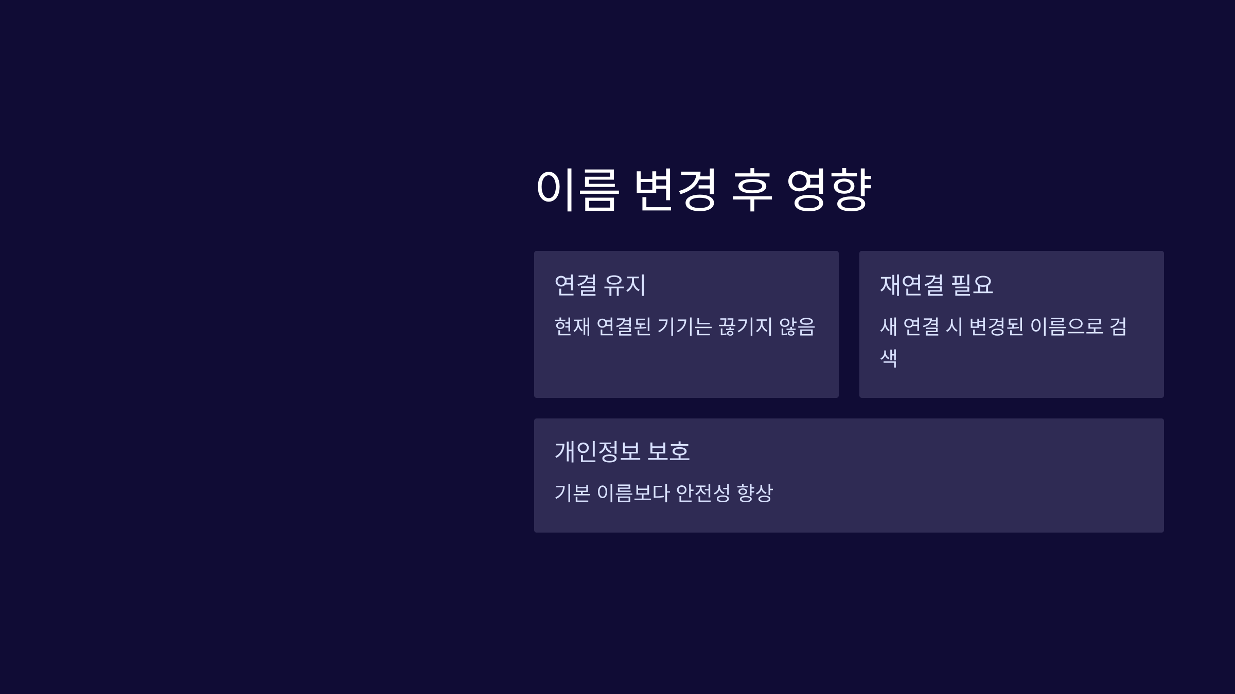 영향