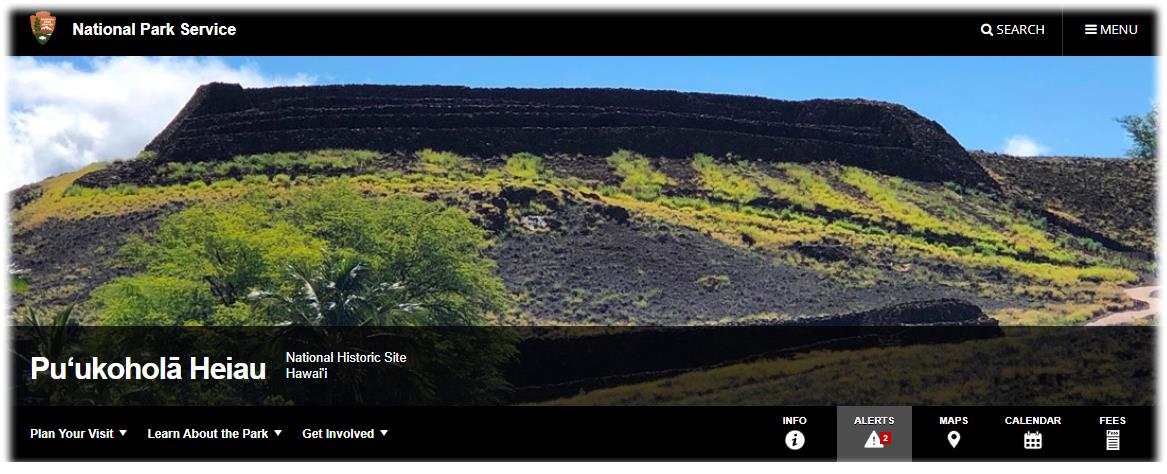 푸우코홀라 헤이아우 국립사적지(Pu'ukohola Heiau National Historic Site) 홈페이지 하와이 빅 아일랜드(Big Island)에서 꼭 가봐야 할 5대 관광지