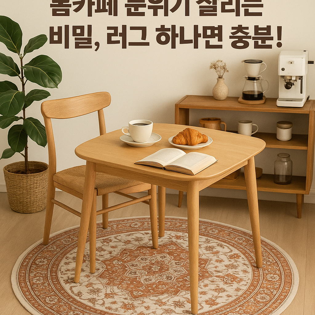 홈카페 러그