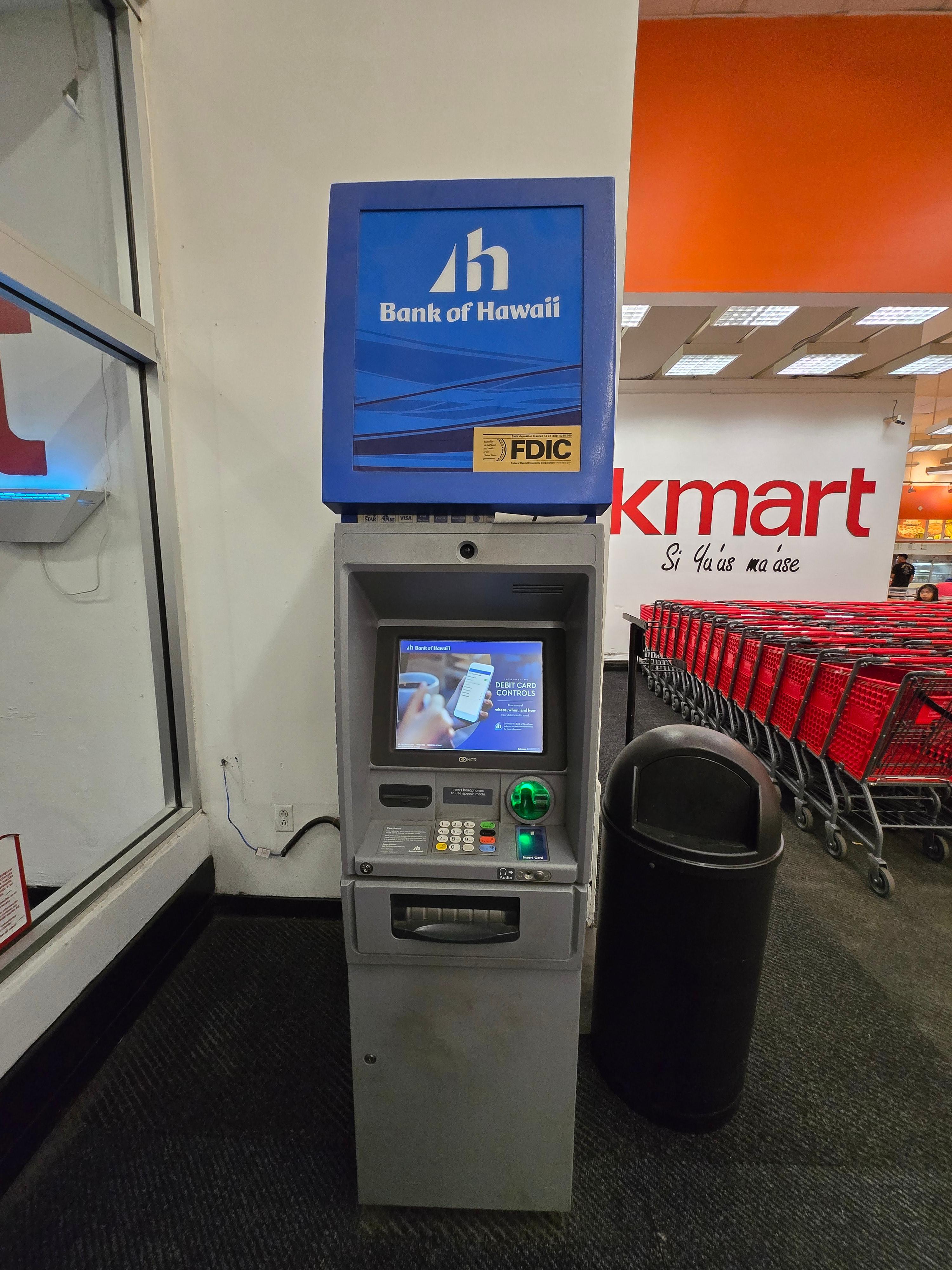 K Mart 트래블로그 무료출금 ATM Bank of Hwaii