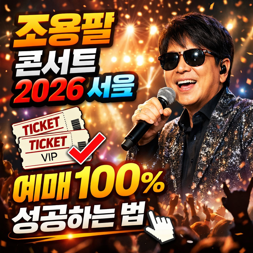 2026 조용필 콘서트 서울 티켓 사러가기