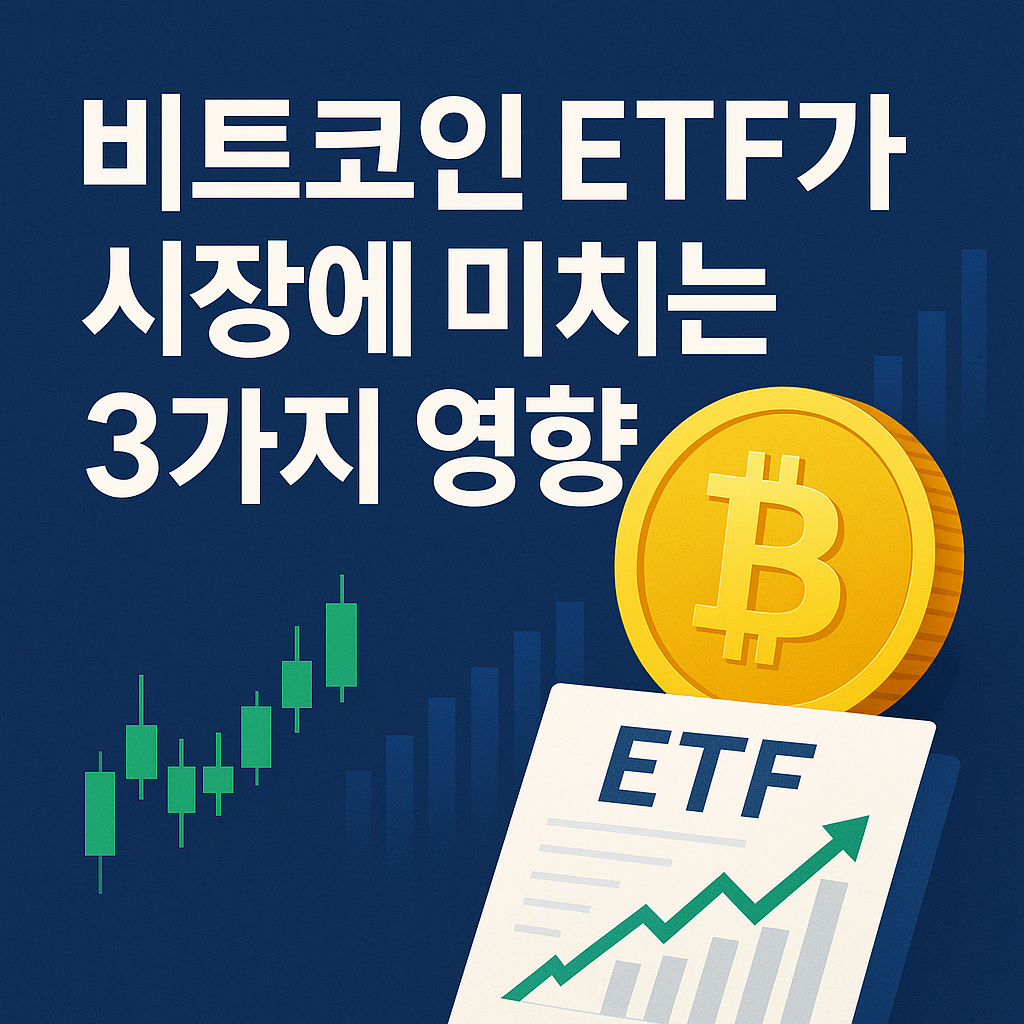 비트코인 ETF 승인, 시장에 미치는 3가지 핵심 변화