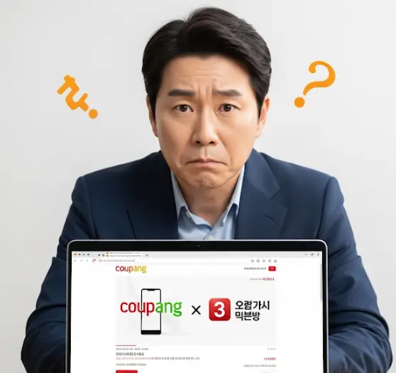 쿠팡 판매처가 다른이유