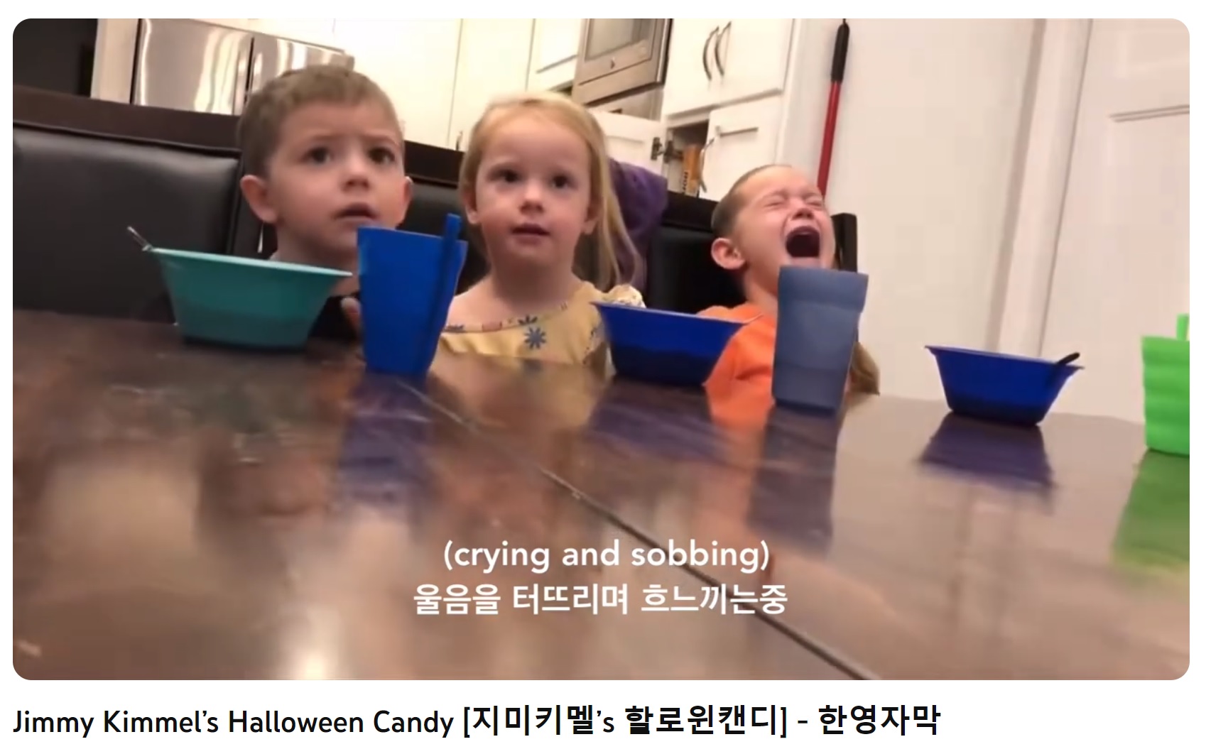 할로윈캔디 유튜브 영상 바로보기