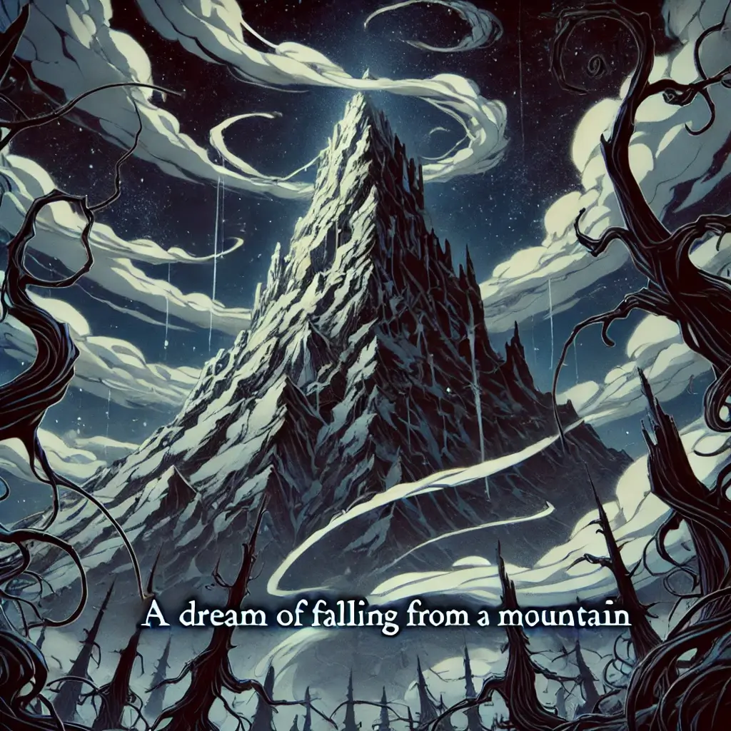 산에서 떨어지는 꿈