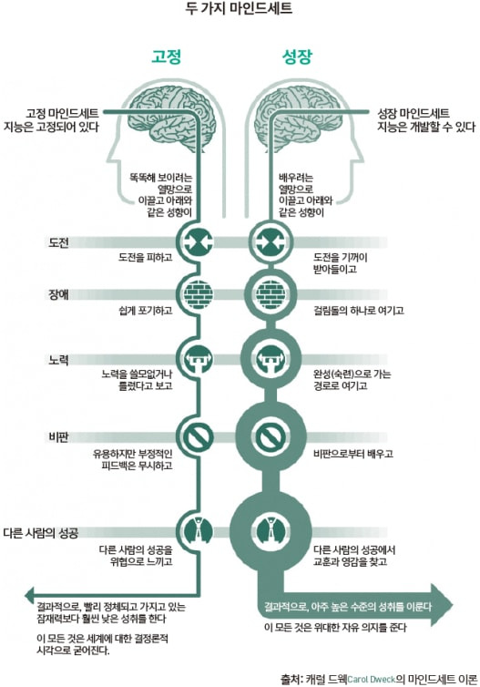 두 가지 마인드 셋