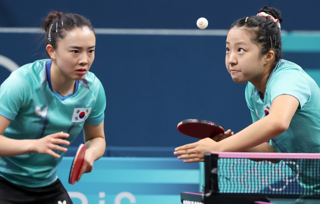 2024 파리올림픽, 여자 탁구 단체전 8강 진출, 신유빈, 이은혜, 전지희