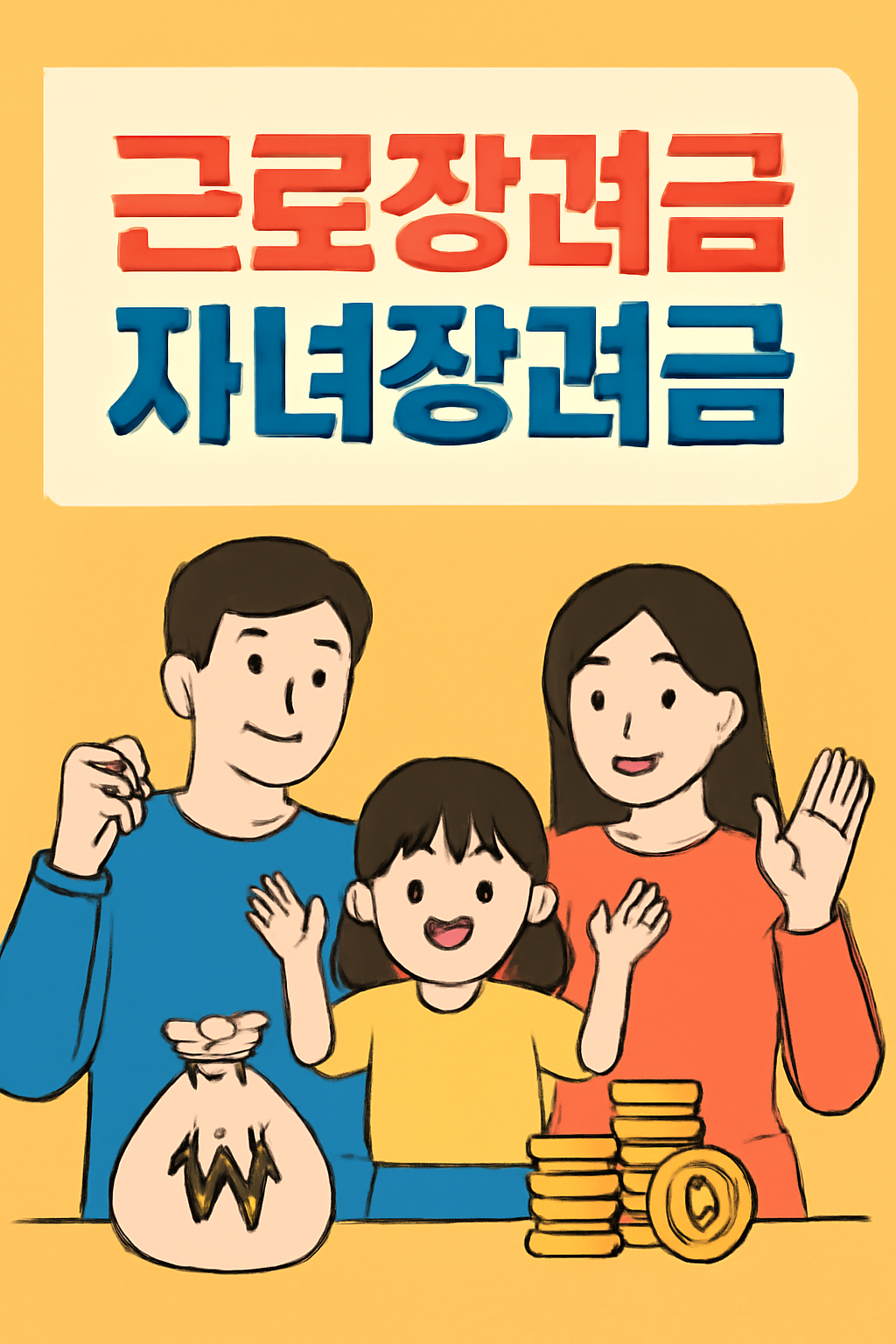 근로장려금 자녀장려금 관련 이미지