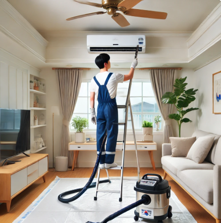 에어컨 분해 청소 방법