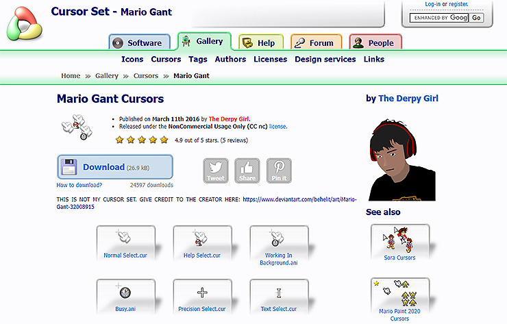 mario-gant-cursors-다운로드-페이지