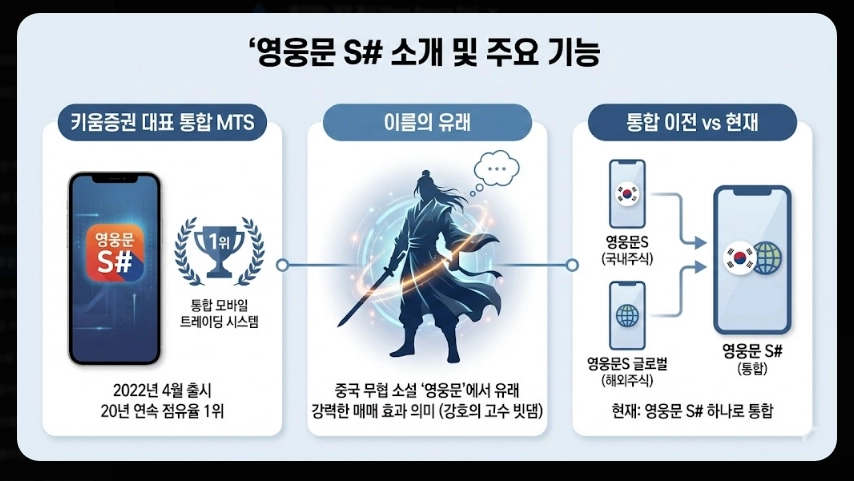 키움증권 영웅문S# 사용법