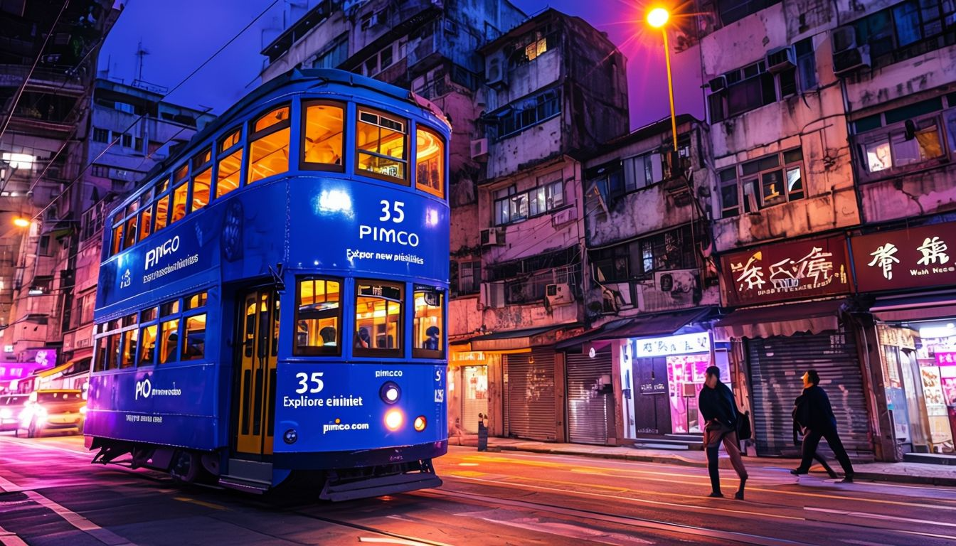 홍콩의 야경