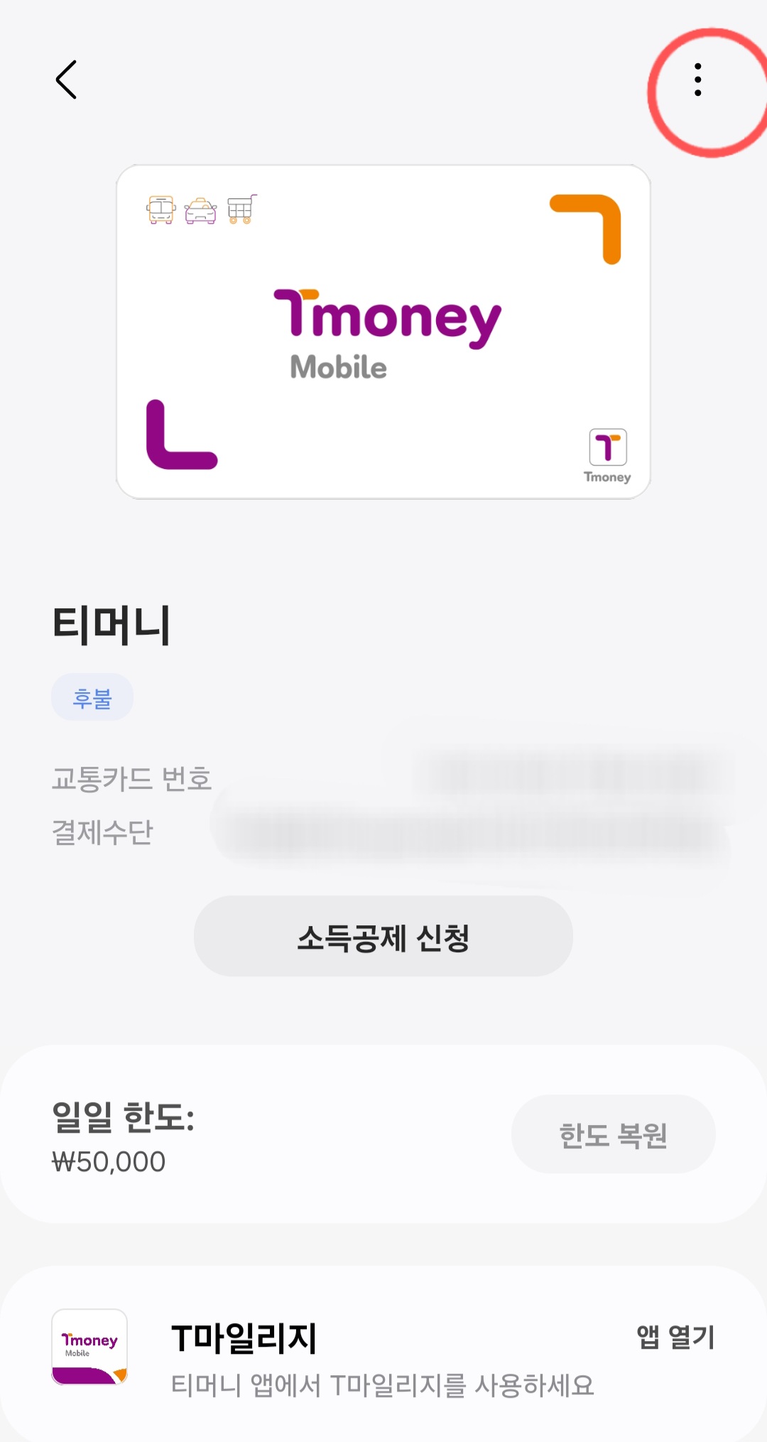 삼성페이-교통카드