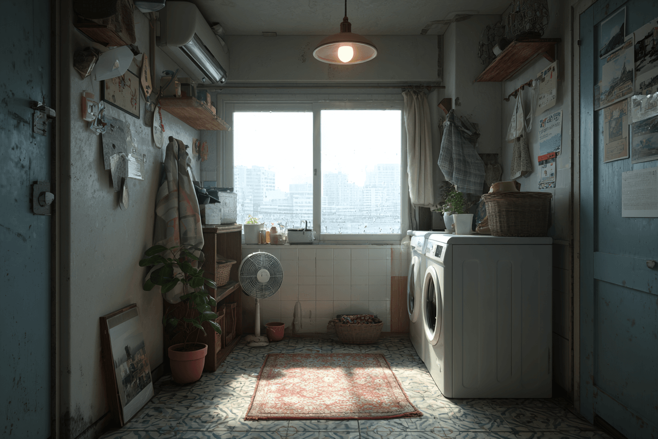 습해진-일반-가정-집의-내부-이미지