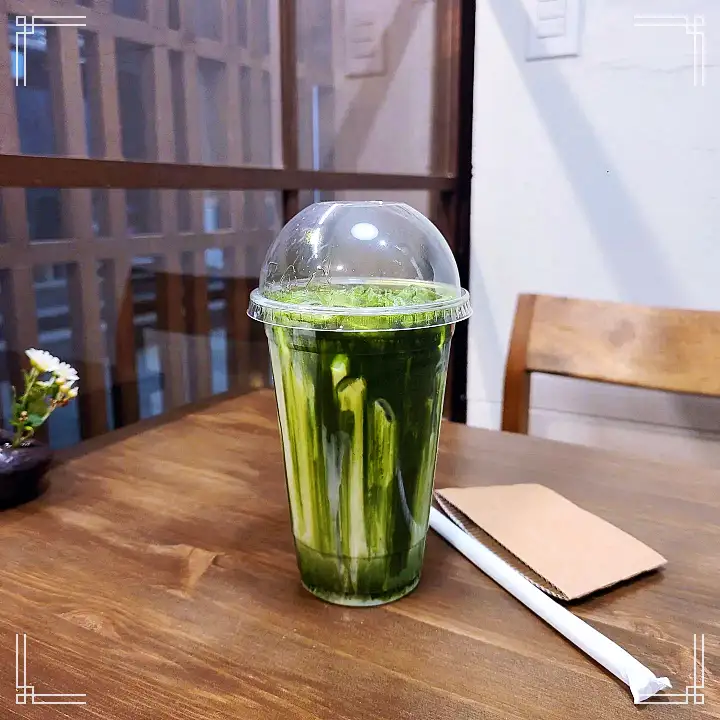 홍차 녹차 당고 양갱 모나카 디저트 특별한 인연이 있는 동양식 찻집 카페 포항 구룡포 일본인 가옥 거리 맛집