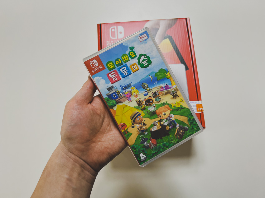 닌텐도 스위치 모여봐요 동물의숲 게임 타이틀