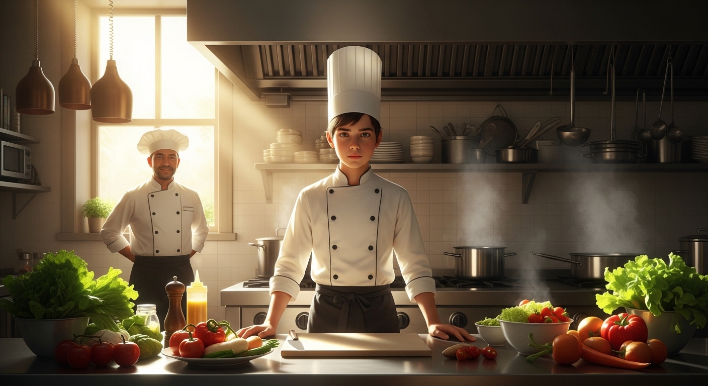 요리사를 꿈꾸는 청춘에게 전하는 영화 관련 사진