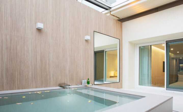 덕구온천리조트 객실 시설 호텔