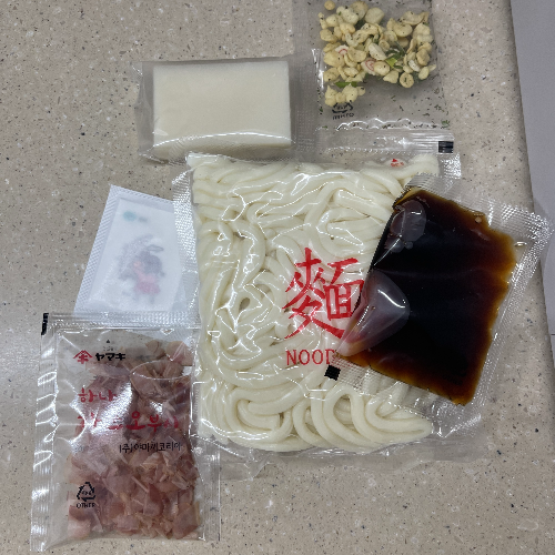 짱구 키리모찌 우동