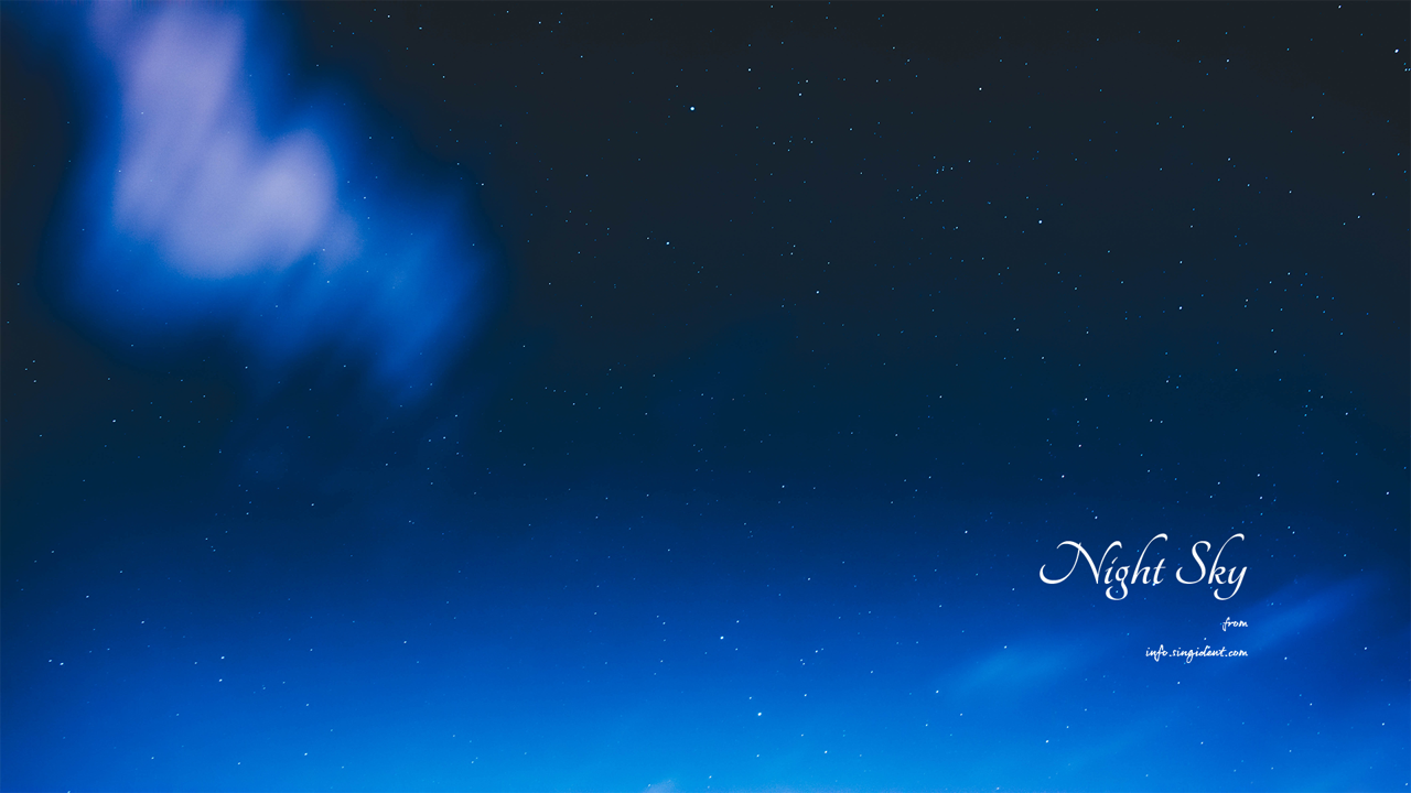 05 밤하늘 C - Night Sky 밤하늘배경화면