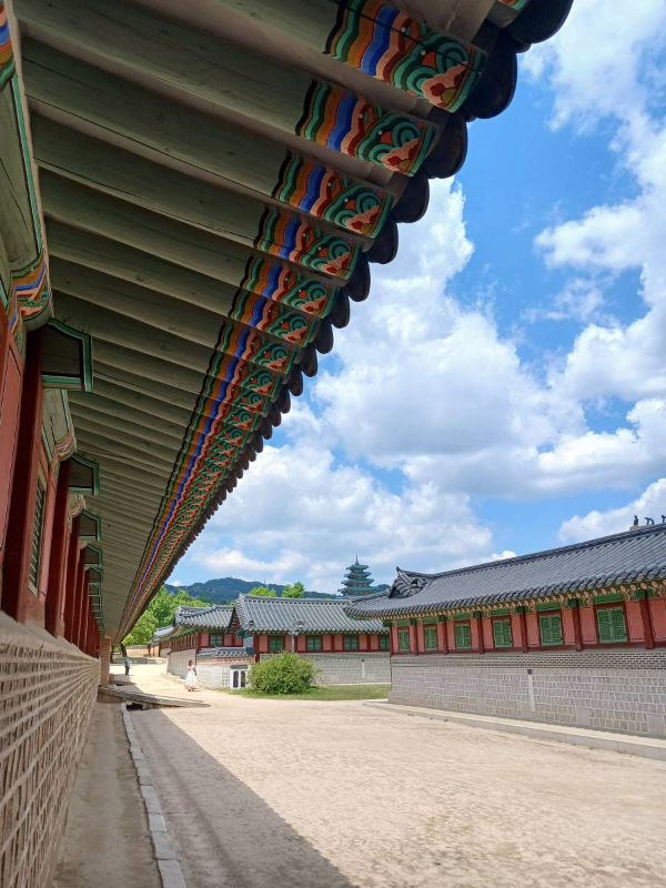 경복궁 건물 처마