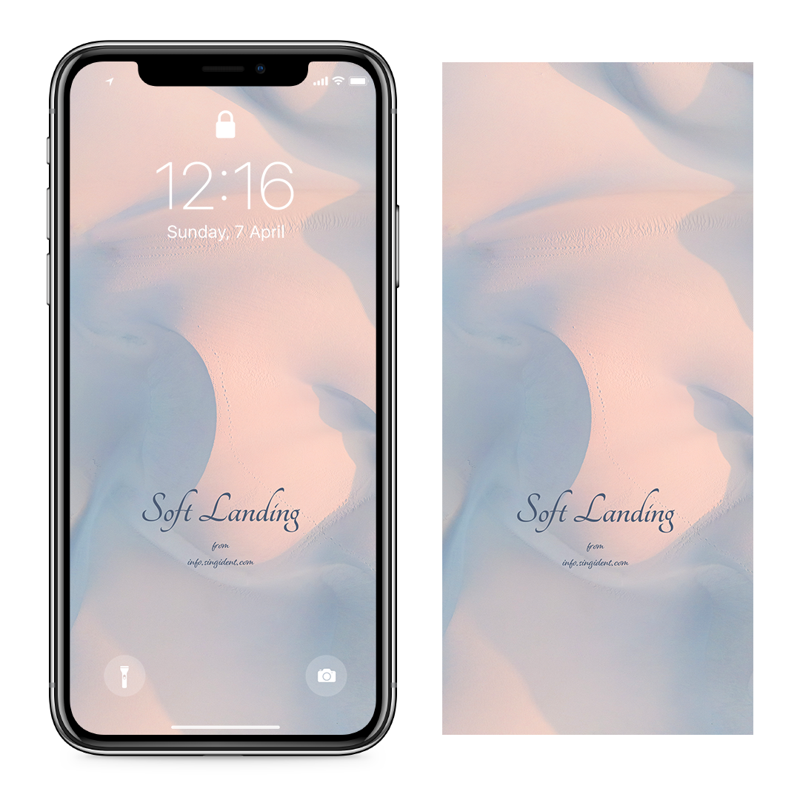 08 모래언덕 C - Soft Landing 아이폰가을배경화면