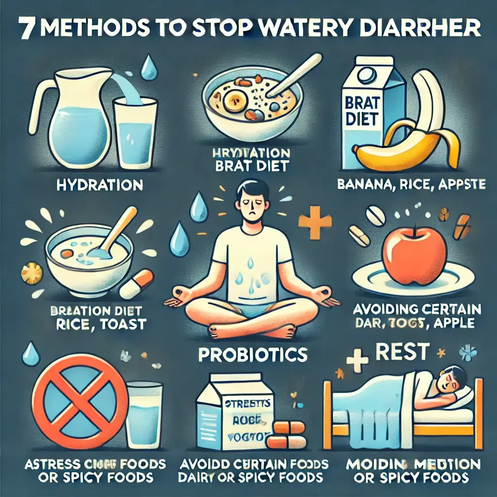 물설사 멈추는 방법