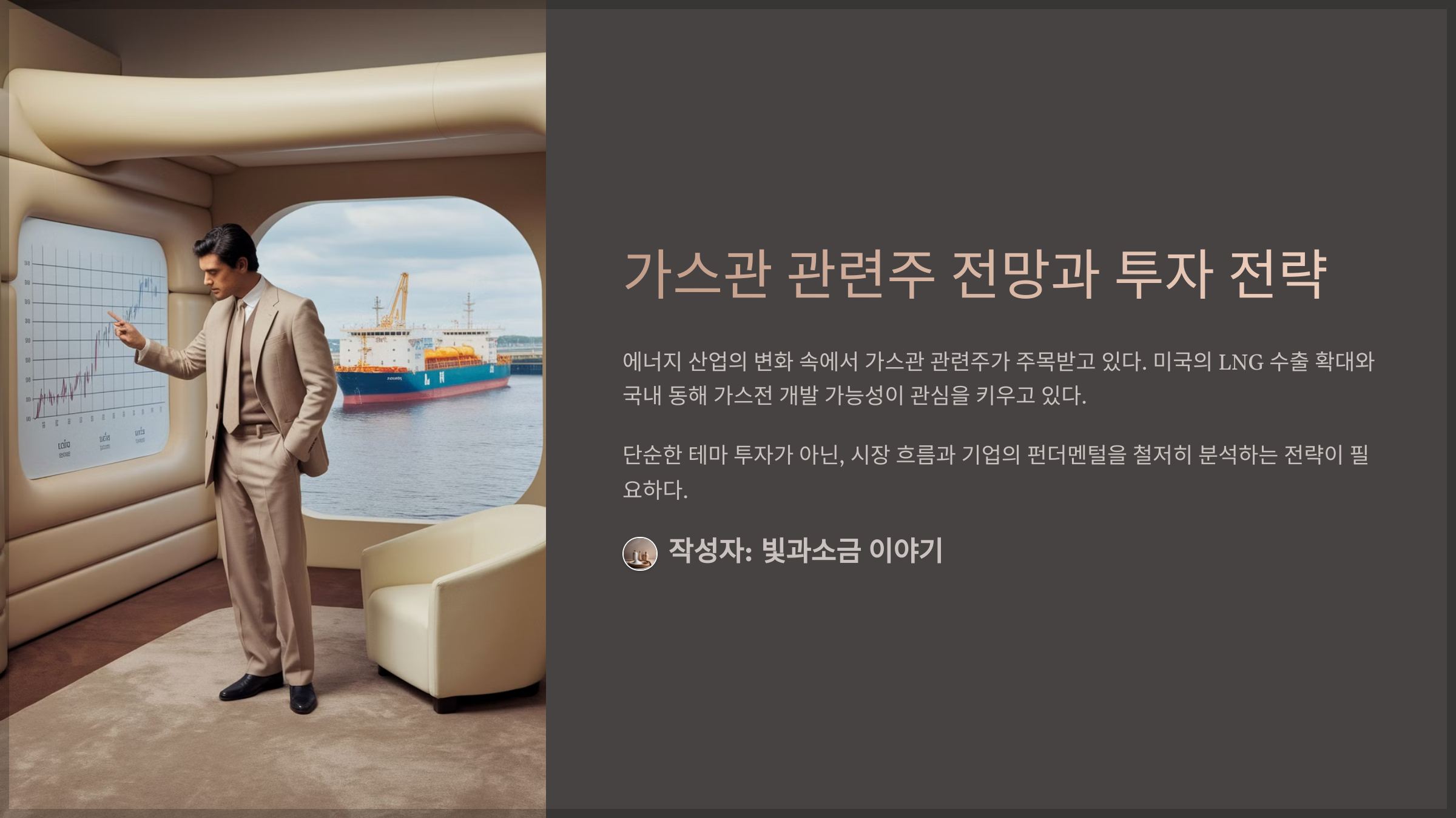 가스관 관련주 전망과 투자 전략