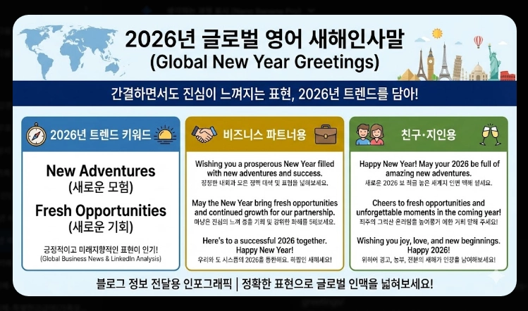 2026년 새해인사말 병오년 센스있는 문구 모음