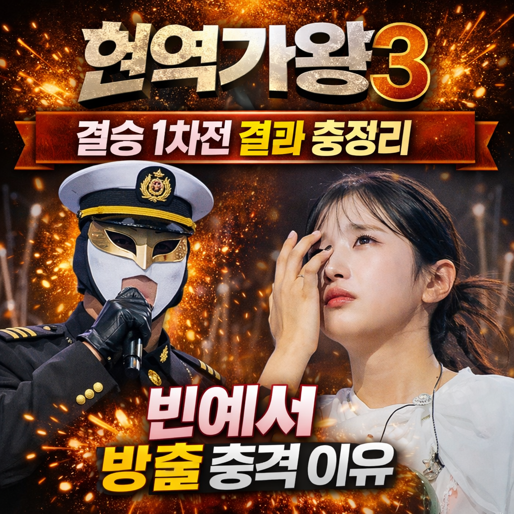 현역가왕3 결승 1차전 결과 총정리, 빈예서 방출 충격 이유