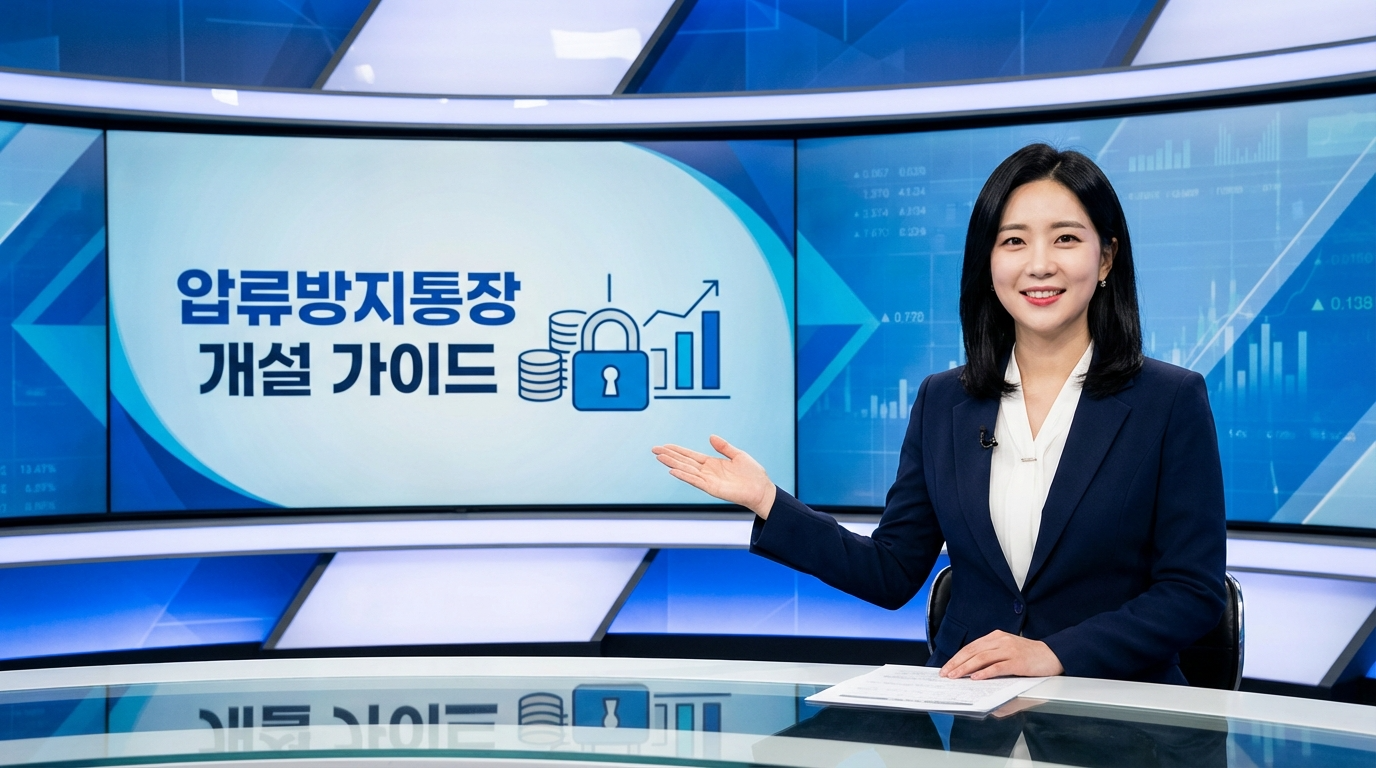 압류방지통장 개설 완벽 가이드