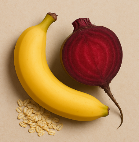 바나나,비트,귀리