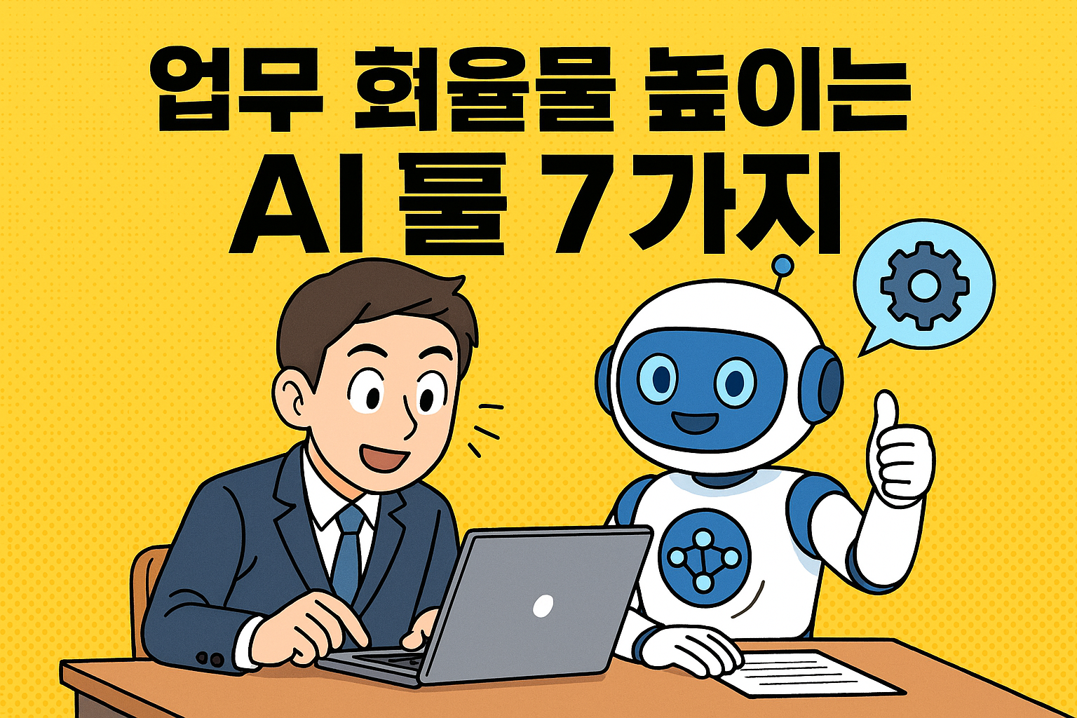 업무 효율을 높이는 AI 툴 7가지 관련사진