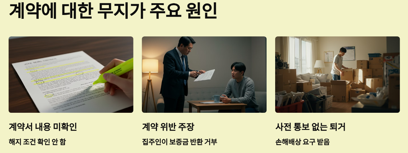 보증금을 못 돌려받는 가장 흔한 이유는 ‘계약에 대한 무지’