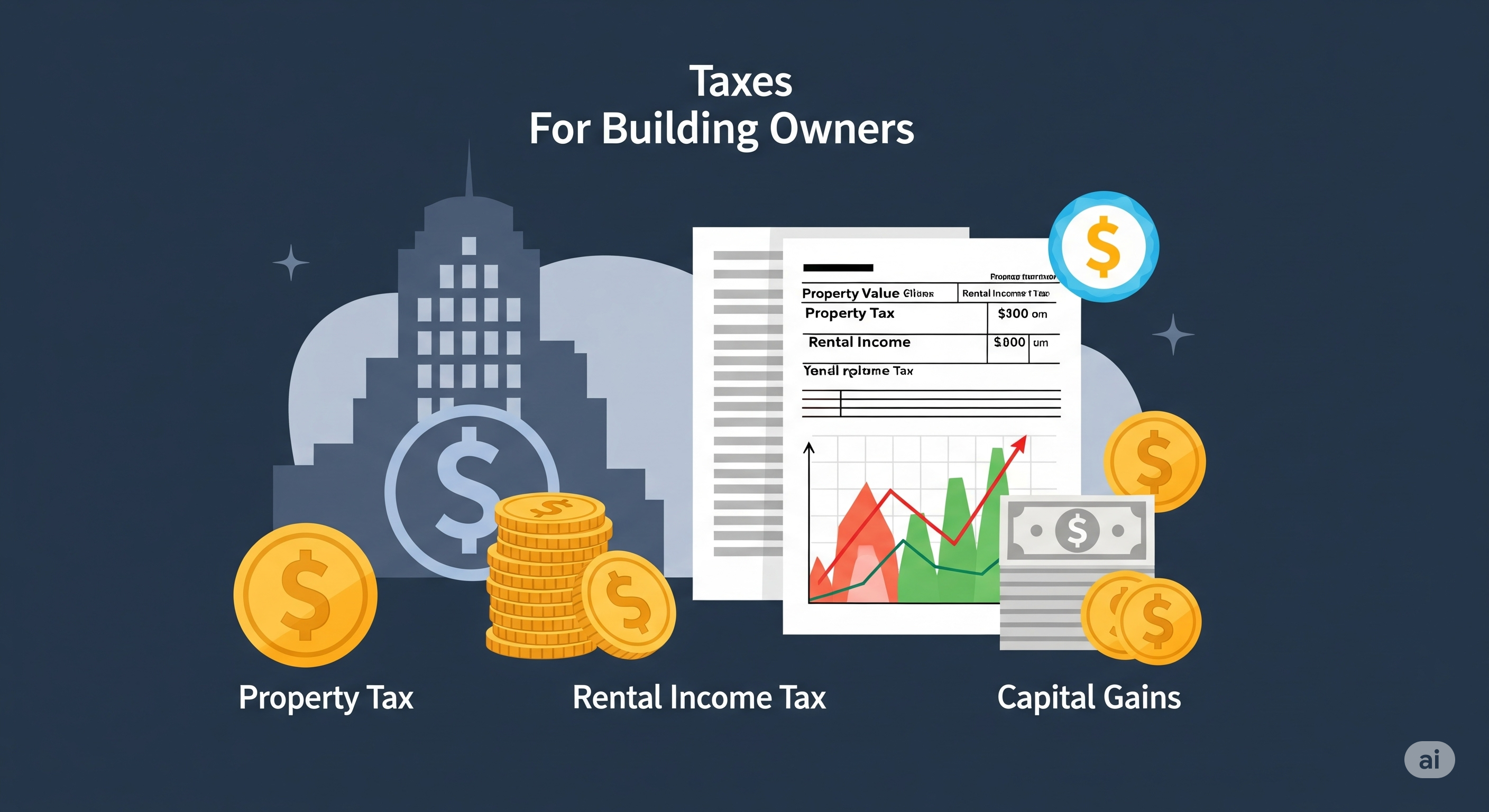 "건물주가 꼭 알아야할 세금"에 대한 이미지입니다.