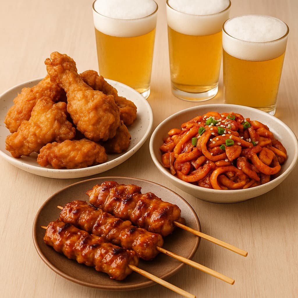 🍻 초간단! 7월 시원한 맥주와 딱 어울리는 야식 &amp; 안주 레시피 3가지 🍺