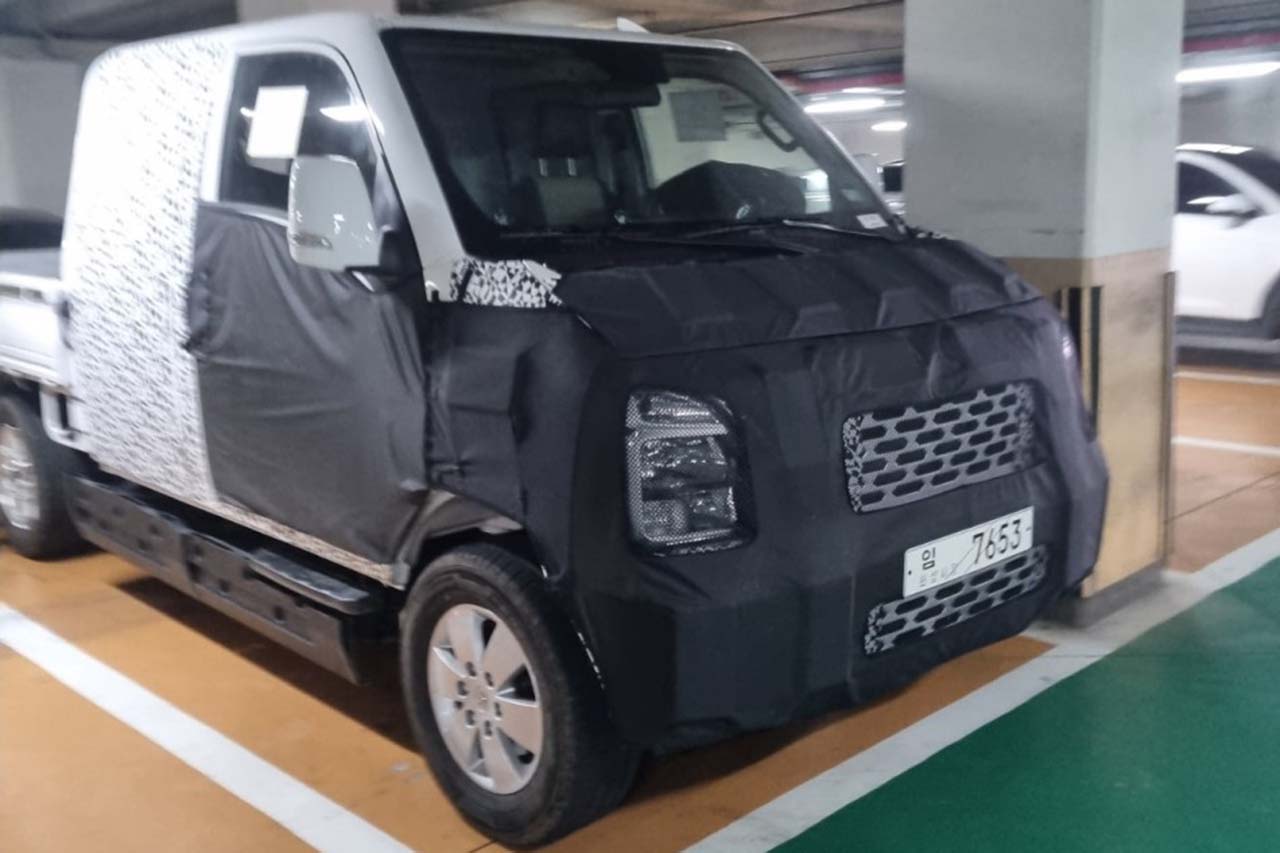 현대차 '포터 2 풀체인지' 테스트카 (출처 : 오토스파이넷)