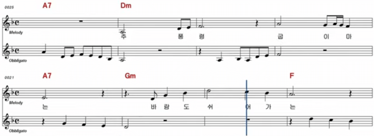 남상규 - 추풍령 악보