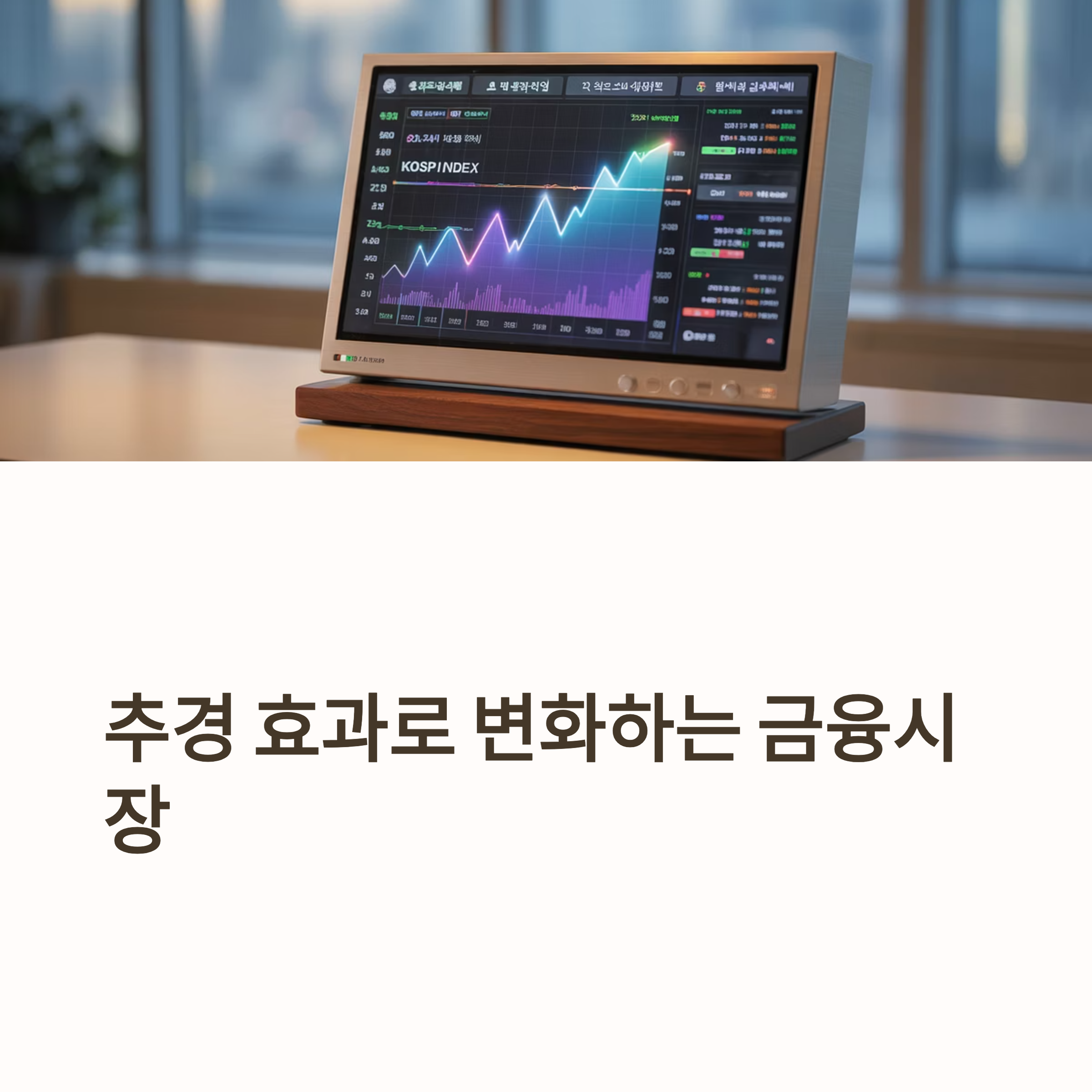 추경효과 분석 경제지표 읽기 대표이미지