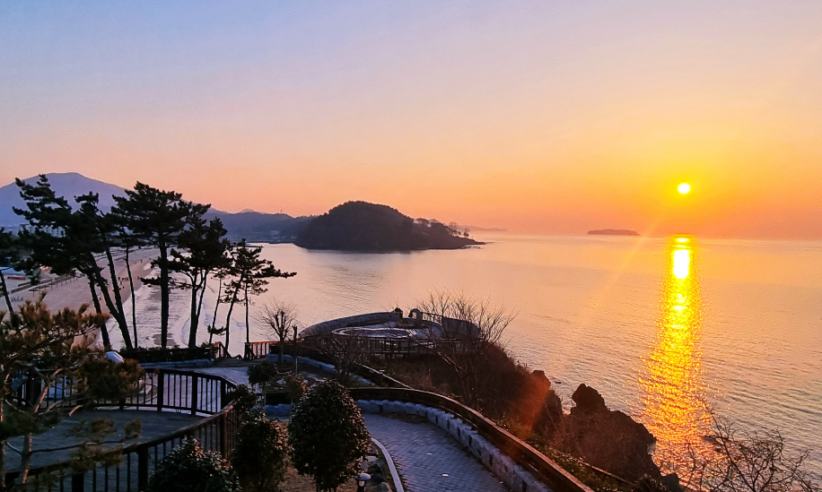 부안 변산해수욕장 일몰1