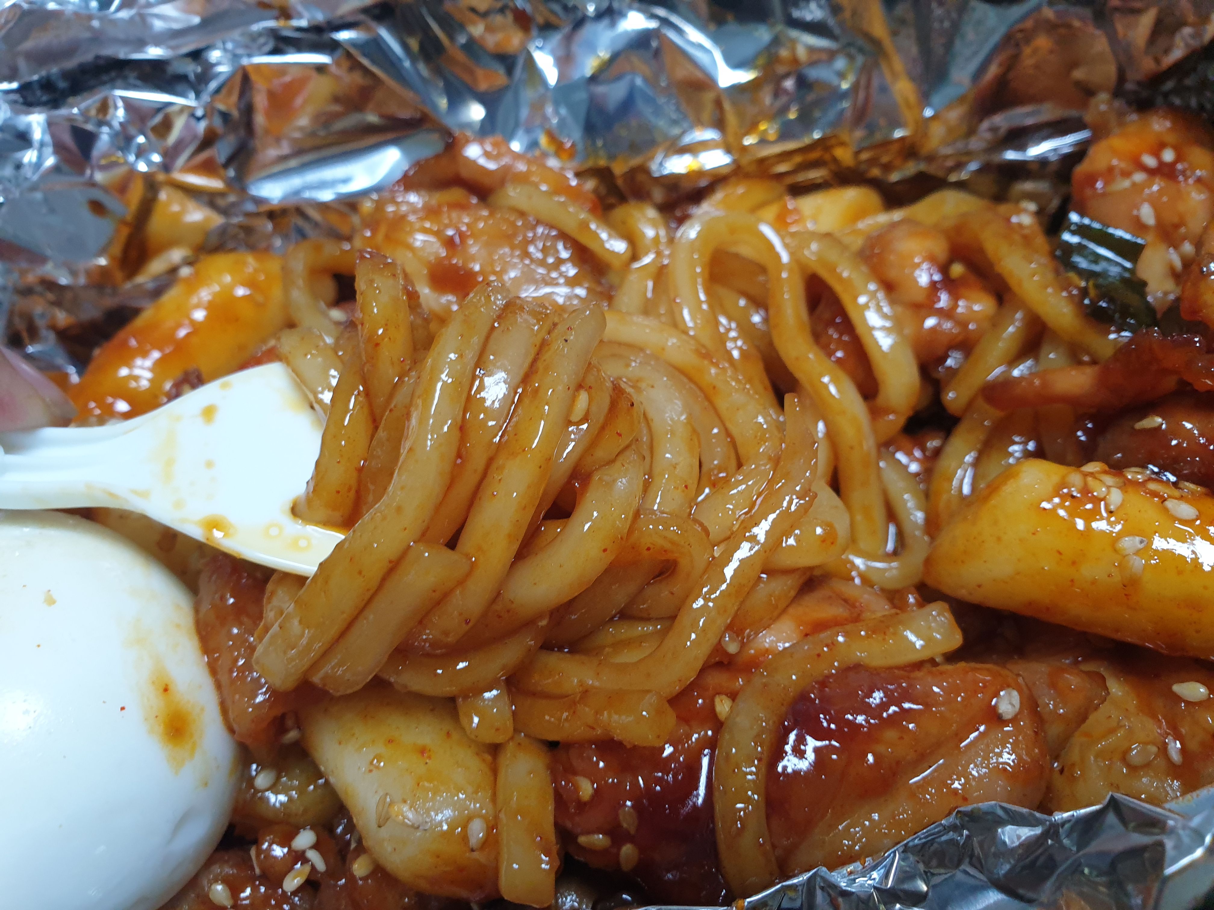 숯불 양념치킨