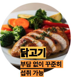 엽산이 많은 닭고기